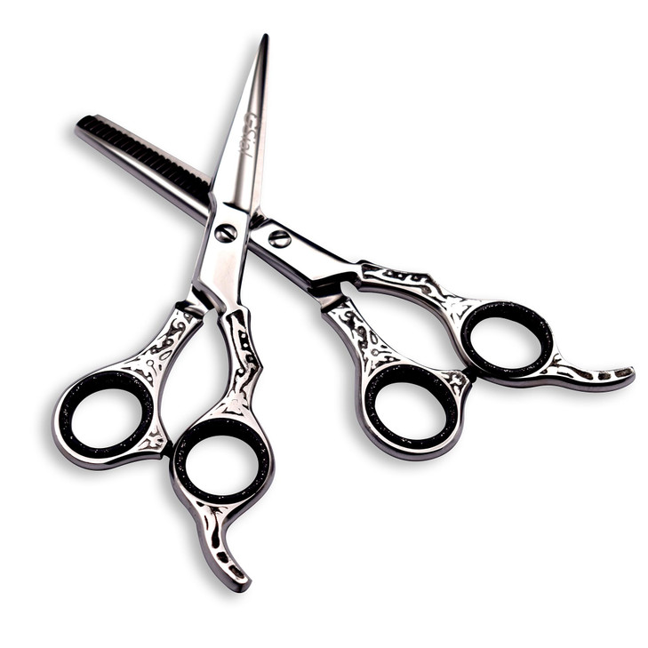 Hair Cutting Scissors Set, Hair Scissors Thinning Shears for Hair Cutting, Professional Barber Scissors Japanese Stainless Steel, Hair Shears for Wom