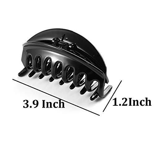 Rosette Hair Premium Chic Styling Hair Claw Clip, Strong Holding Power Hair Clips Clamps Indoor Outdoor Hair Grip Hairpins Hairgrip for Women and Gir