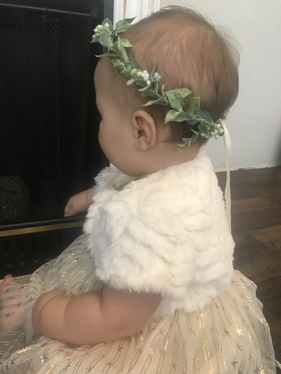 FIDDY898 Green Leaf Flower Crown Eucalyptus Crown Wedding Bridal Maternity Photo Props Headpiece Style1