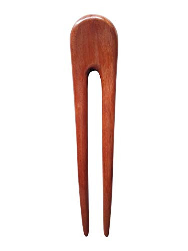 Marycrafts Wooden Simple Hair Fork, Hairfork, Hair Pin, Hairpin, Hair Accessory, Hair Toy Handmade (1 pc.)