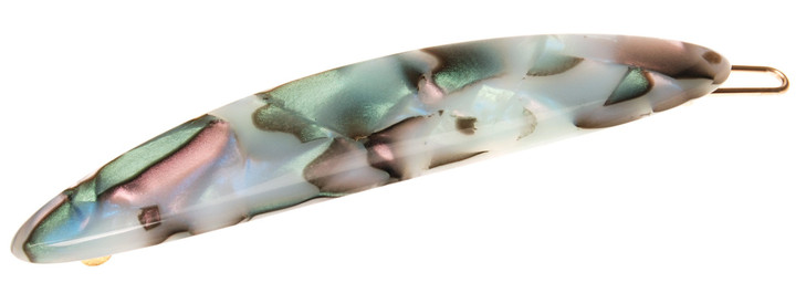 France Luxe Oblong Tige Boule Barrette - South Sea