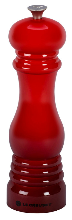 Le Creuset Pepper Mill, 8" x 2 1/2", Cerise