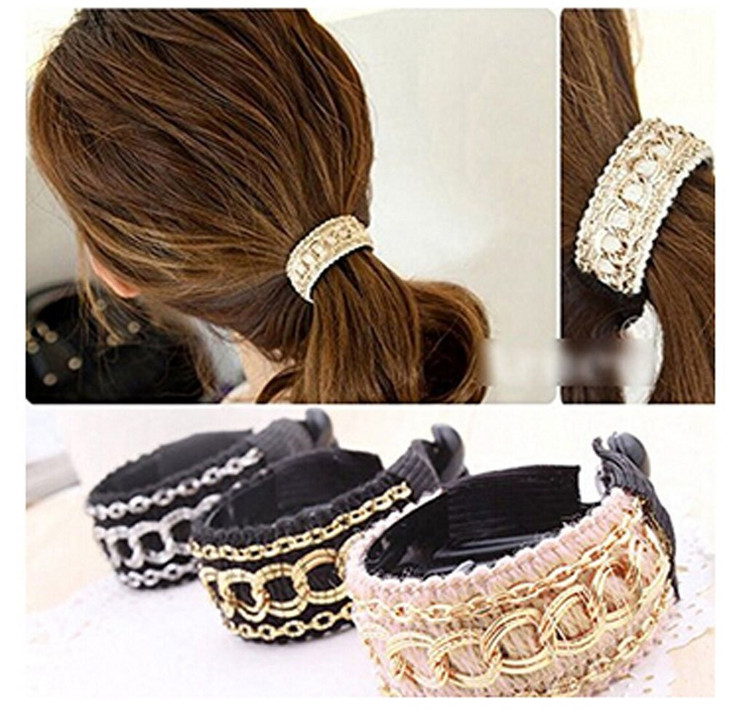 Suoirblss 3 Pcs Fashion Korean Hair Accessories Banana Hair Clip for Women Girls Hair