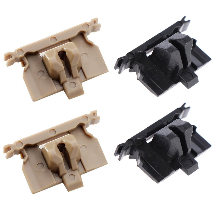 TorSor 4 Pack Hair Clipper Swing Head Replacement Guide Block Plastic Tongue Cam Follower DIY Spring Tension Base Stand Fit for WAHL Magic Clip 8148/