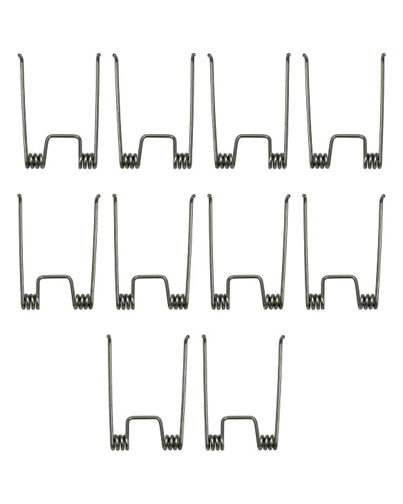 Vaticas 10PCS Hair Clipper Spring Fits for Babyliss FX870 Accessories Tension Clipper Spring Engraving Hair Cutting Machine Repair Part