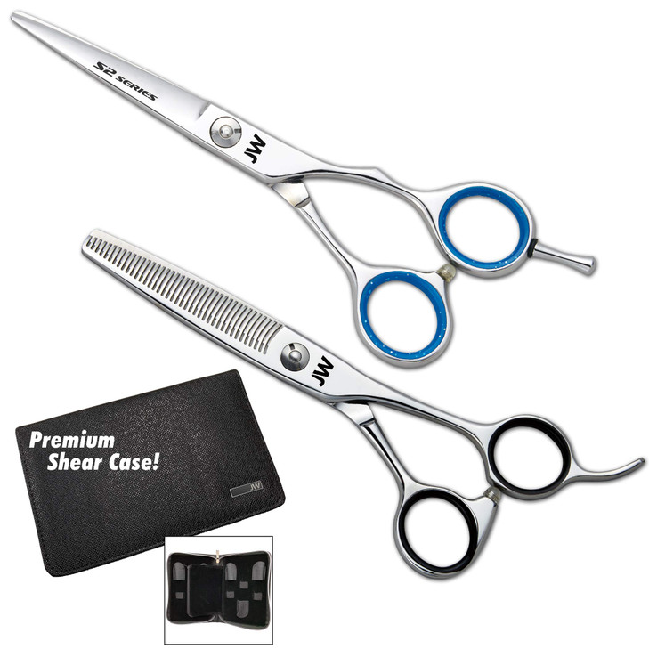 JW S2 Professional Shear and TS40 Blender Set (5.0 Inch)