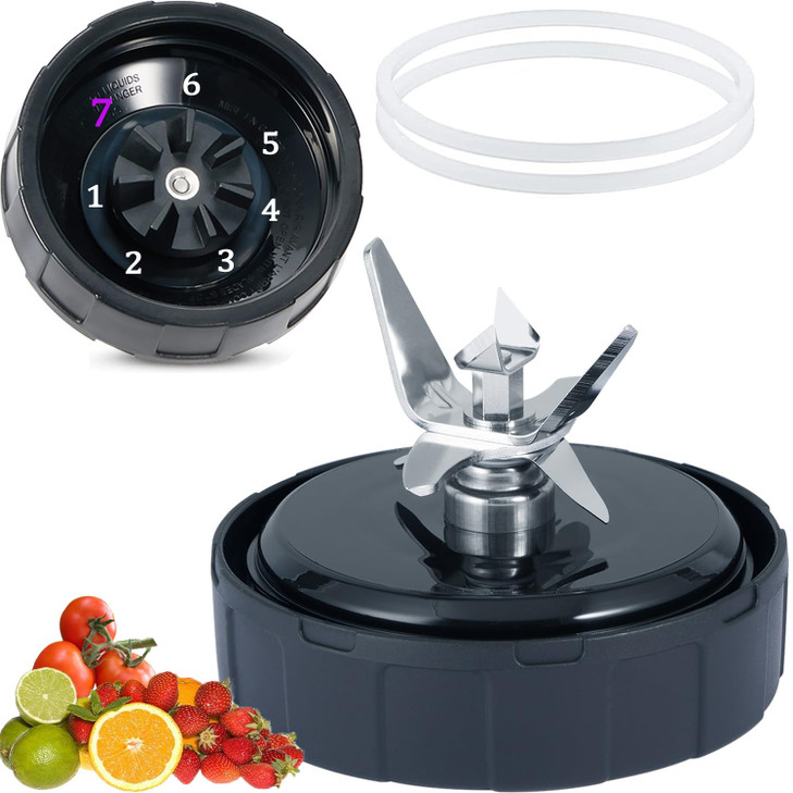 [ New Model] Replacement blender Blade for Ninja Accessories, Only Compatible with Nutri Ninja Foodi Power Blender SS150,SS151,SS300, SS350,SS351, SS