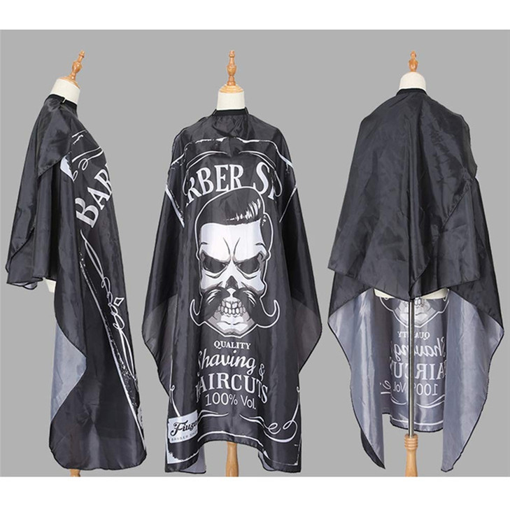 ANGELWORLD So Cool Professional Barber Cape with Snap Closure Hair Cutting Cape Salon Cape Hairdressing Cape 63x55inch