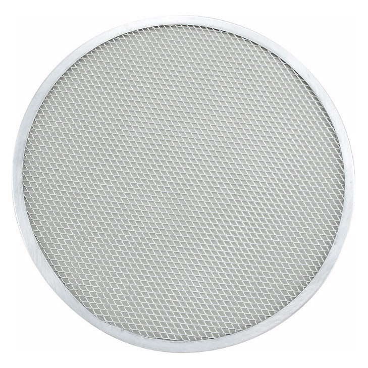 Winco Winware 16-Inch Seamless Aluminum Pizza Screen, 16 Inch