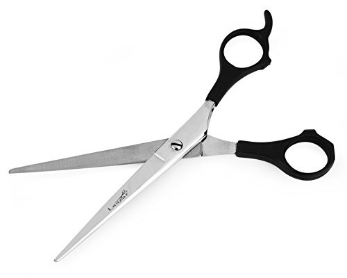 Laazar Straight Hair Cutting Scissors | Professional Hairdresser Trimming Shears with Premium Japanese Steel Blade | Extra Sharp | Grooming Tools for