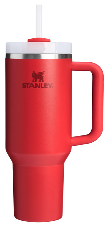STANLEY Quencher H2.0 Tumbler with Handle and Straw 40 oz | Flowstate 3-Position Lid | Cup Holder Compatible for Travel | Insulated Stainless Steel C