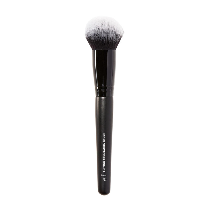 e.l.f. Buffing Foundation Brush, Tapered Makeup Brush For A Seamless-Looking Finish & Even Coverage, Vegan & Cruelty-Free