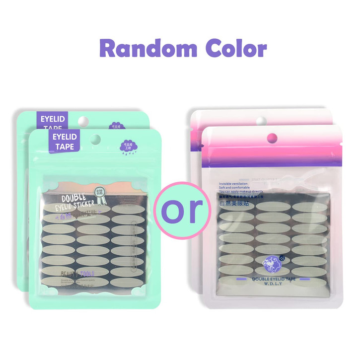 656PCS/328Pairs Invisible One-sided Sticky Double Eyelid Strips Eyelid Tape Stickers, Perfect for Single, Hooded, Droopy, Uneven, or Mono-eyelids