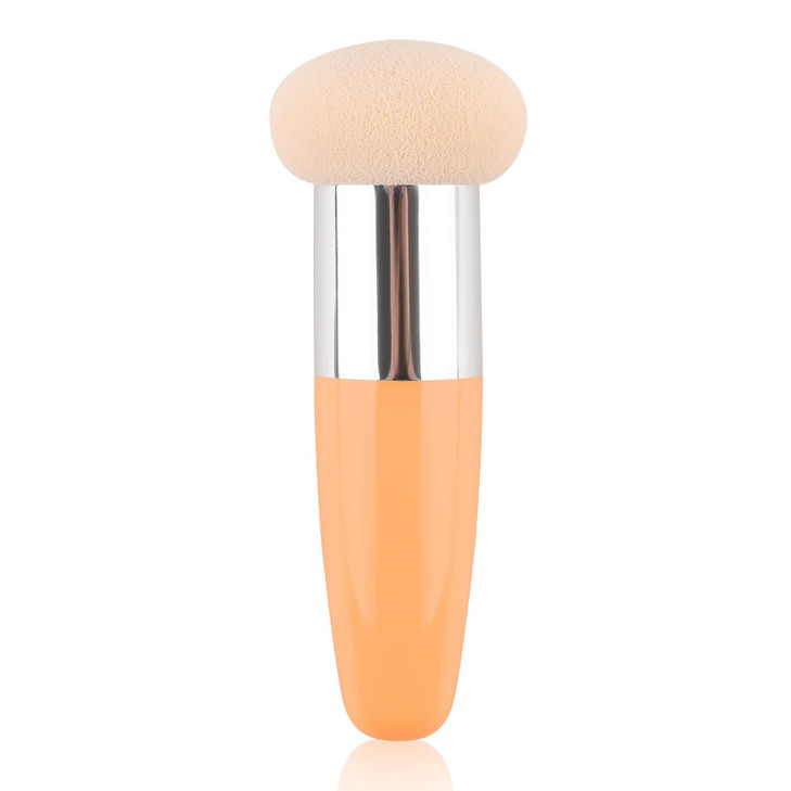 TOROKOM 1Pcs Makeup Sponge Foundation Sponge Blender Beauty Cosmetics Puff Sponge Makeup Brush Tool with Handle for Foundation Powder, Concealer, Bea