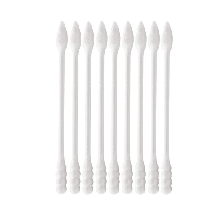800 Pieces Cotton Swabs, Double Tipped Precision Tips Cotton Buds Spiral Head Multipurpose(4 Packs, 200 Pcs, 1 Pack)