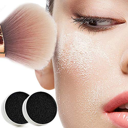 RONRONS 10 Pieces Makeup Brush Cleaner Sponge Travel Quick Color Removal Dry Make up Brushes Cleaning Replacement Sponges for Eye Shadow Blush Brush