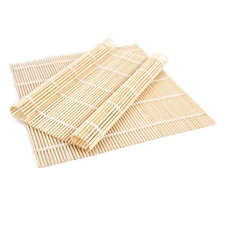 2 Pack Bamboo Sushi Rolling Mat, Sushi roll maker,Sushi making kit, Bamboo Sushi Rolling Mat,Sushi maker(9.5" x 9.6")