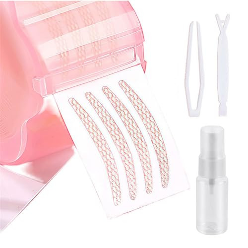Eyelid Tape Invisible Eye Stickers Portable Breathable Natural Invisible Single Sided Double Eyelid Tape Self-Adhesive Eyelid Stickers Instant Eye Li