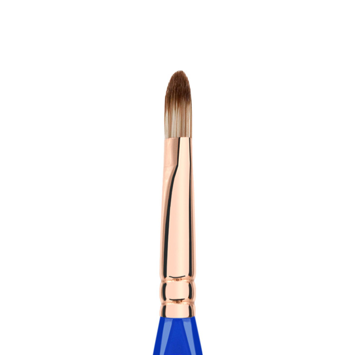 Bdellium Tools Professional Makeup Brush - Golden Triangle 937 Bold Concealer - With All Vegan and Soft Synthetic Fibers, For Blending Concealer (Blu