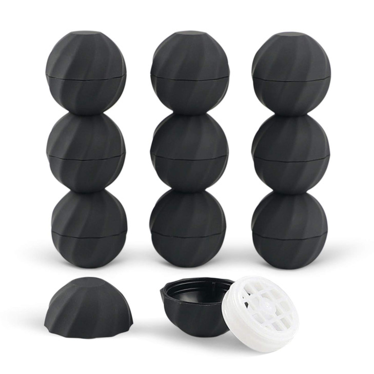 longway 0.24Oz (7ml) Empty Lip Balm Sphere Containers | Screw Cap Lipstick Tubes/Chapstick Tubes/Chapstick Holder for Lip Gloss & BPA FREE (Pack of 1
