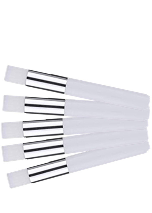 20 Pcs White Lash Shampoo Brush Eyelash Extensions Supplies Cosmetic Brushes Peel Off Blackhead Brush Remover Tool Lash Cleanser Soft Brushes (20PC)