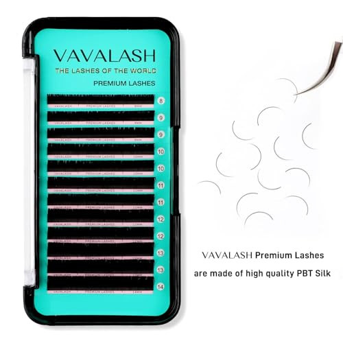 Eyelash Extensions 0.05 D Curl 20-25 Mixed Lash Extensions Supplies Individual Lashes Premium Silk Volume & Classic Lash Soft Matte Dark Professional