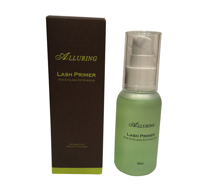 Alluring Green Tea Eyelash Extension Primer/Cleanser (50ml) Protein Oil Remover/Increase Adhesive Bonding Power Retention/Pretreatment for Individual