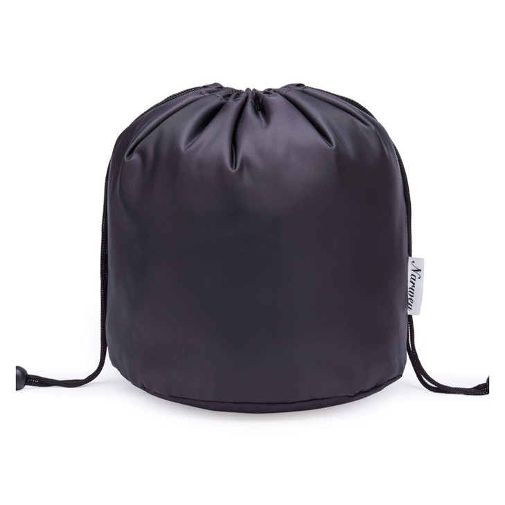 Narwey Drawstring Makeup Bag Large Cosmetic Bag Cute Make up Bags Toiletry Bag Travel Bags for Toiletries Organizer for Women Gift for Teen Girls (La