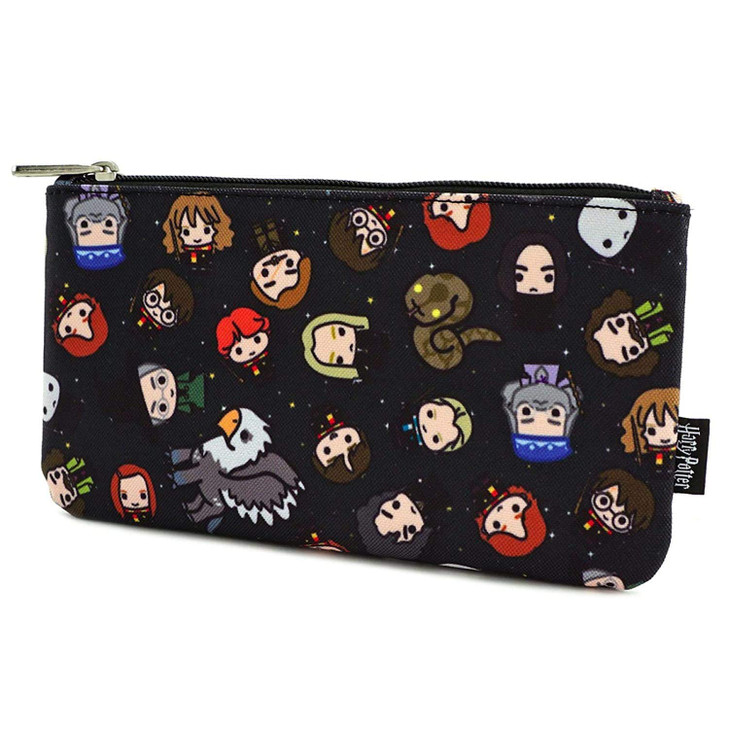 Loungefly Harry Potter Character All Over Print Cosmetic Pouch Bag