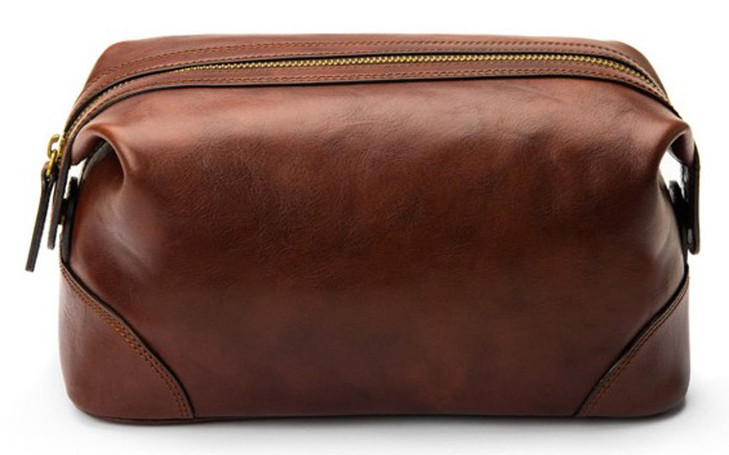 Bosca Dolce Collection - Shave Kit Dark Brown One Size