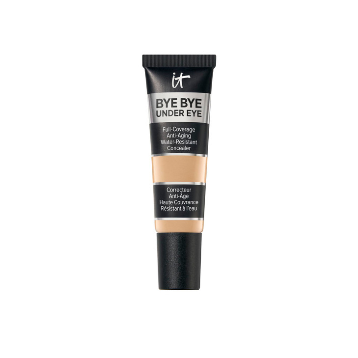 IT Cosmetics Bye Bye Under Eye Concealer (Medium Nude) - Water-Resistant, Full Coverage Brightening Concealer For Dark Circles, Fine Lines, Redness &