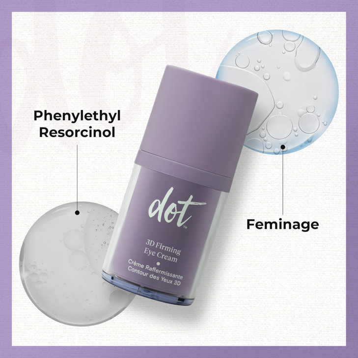 dot 3D Firming Eye Cream - Multi Action Eye Cream - Suitable for All Skin Types  Best Product For Mature Skin & Under Eye Area - Daily Regenerating