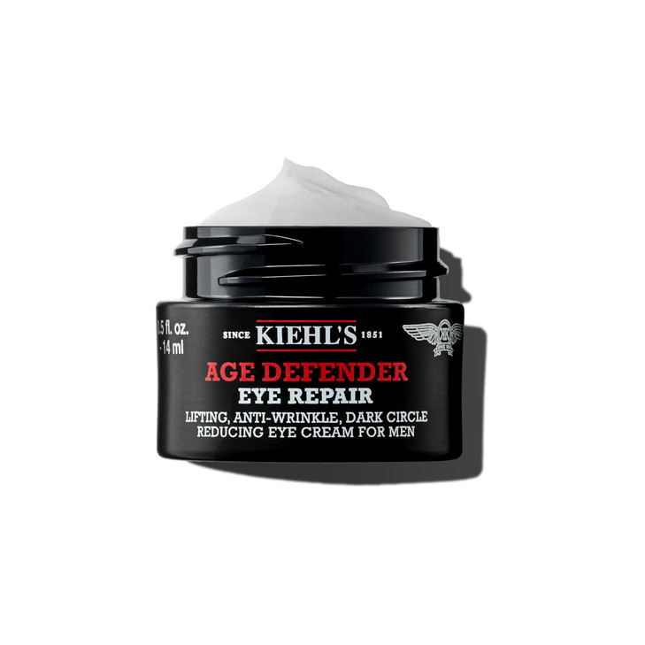 Kiehl's Age Defender Eye Repair, Anti-Aging Eye Cream for Men, Lift, Firm and Visibly Reduce Dark Circles and Crows Feet, Instantly Brightens, Parab