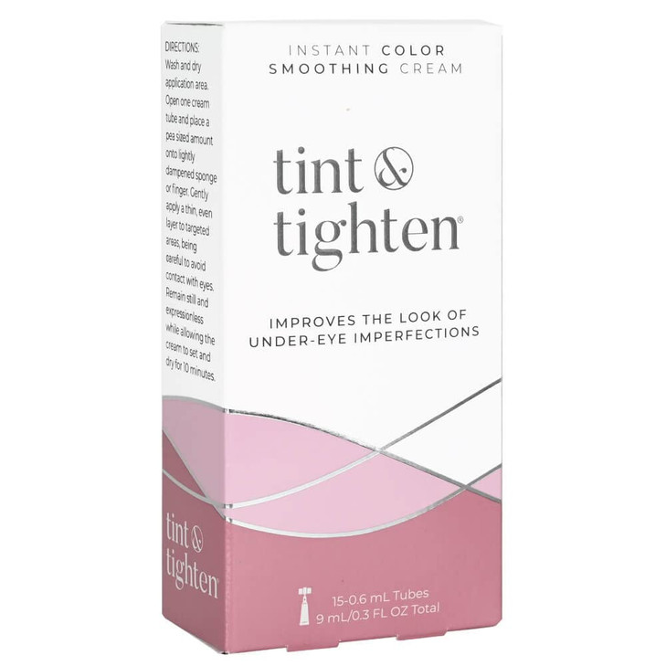 Tint and Tighten Color Smoothing Eye Cream for Wrinkles  Anti Aging Cream Visibly Reduces Under Eye Wrinkles  Eye Cream for Dark Circles and Puffin