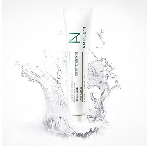 Hyaluron Shot Eye Cream  Korean Hyaluronic Acid Moisturizing Eye Cream to Smooth Skin Texture - Minimize Wrinkles & Dark Circles - Under Eye Moistur