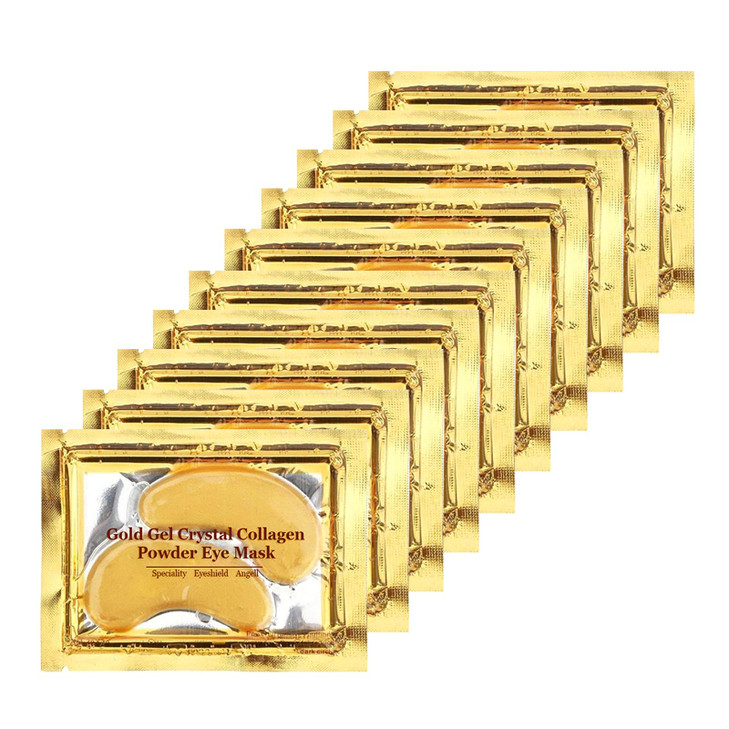 Adofect Under Eye Patches 30 Pairs, 24K Gold Under Eye Mask with Hyaluronic Acid for Dark Circles and Puffy Eyes, Collagen Skin Care for Galentines G