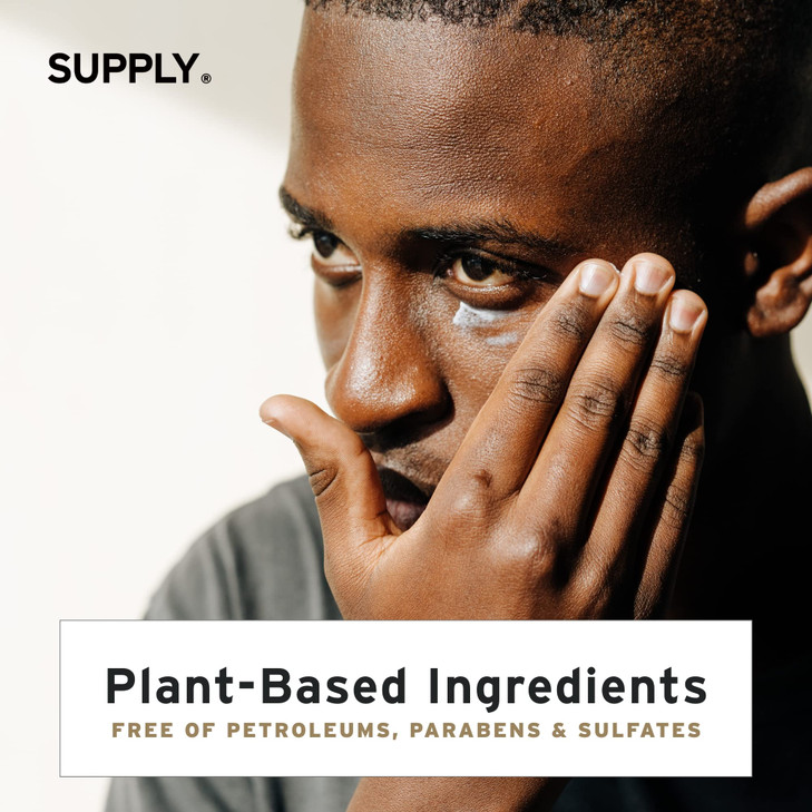 Supply Age Defense Eye Cream Anti-Aging Eye Moisturizer with Peptides, Hyaluronic Acid & Caffeine  Reduces Dark Circles, Puffiness & Eye Bags 0.5 o