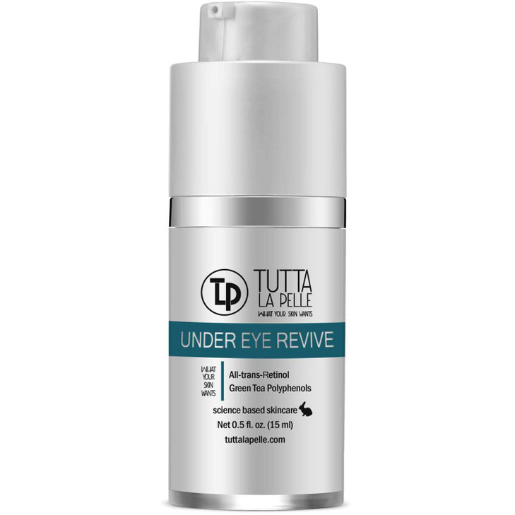 Under Eye Repair Cream - All-Trans-Retinol UNDER EYE REVIVE Anti Aging Eye Cream For Dark Circles And Puffiness, Under Eye Bags, Fine lines, Wrinkles