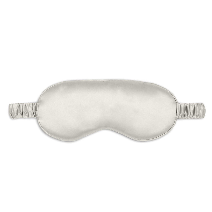 Mulberry Park - 100% Pure 22 Momme Silk Sleep Eye Mask - Luxurious, Smooth and Ultra Soft Comfortable Sleeping Mask with Silk Covered Strap, Blocks L