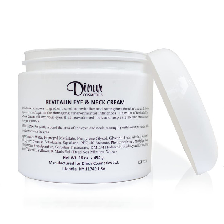 Dinur Cosmetics REVITALIN Eye & Neck Cream 16 oz.