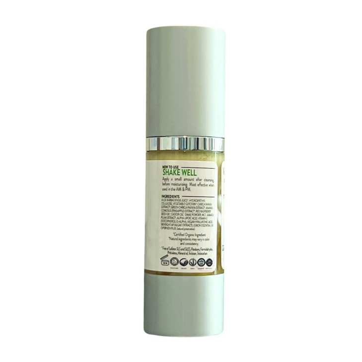 Glimmer Goddess Organic DMAE Skin Firming Facial Serum, 1.0 oz
