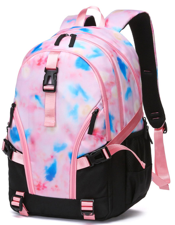 BLUEFAIRY High School Backpack for Girls Boys Middle School Bookbag for Kids Back to School Bag for College with Large Compartment Casual Daypack Moc