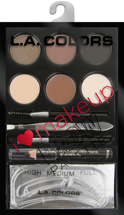 L.A. COLORS I Heart Makeup-Brow, Medium to Dark C30355