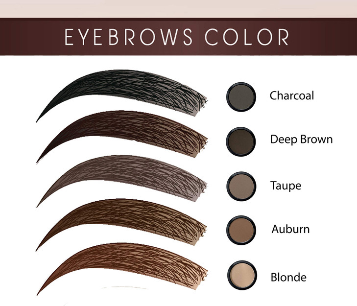 Mom's Secret 100% Natural Eyebrow, Organic, Vegan, Eyebrow Powder, Gluten Free, Cruelty Free, Made in the USA, 2.5 g. (Blonde)