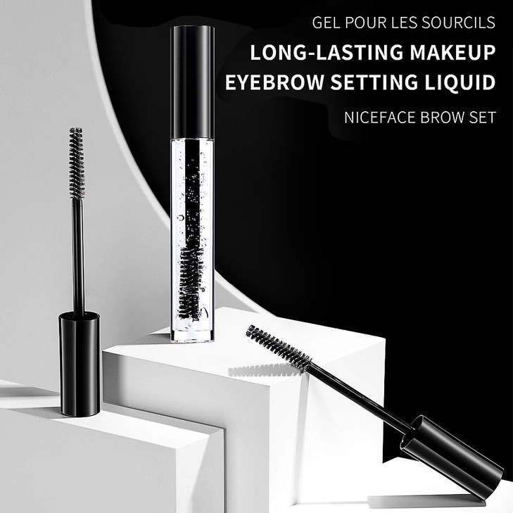 DAGEDA Clear Eyebrow Setting Gel, 2 Pack Brow Fix Gel, Waterproof And Sweat-Proof Eyebrow Repair Liquid Brows Styling Beauty Salon Home Use Makeup, 1