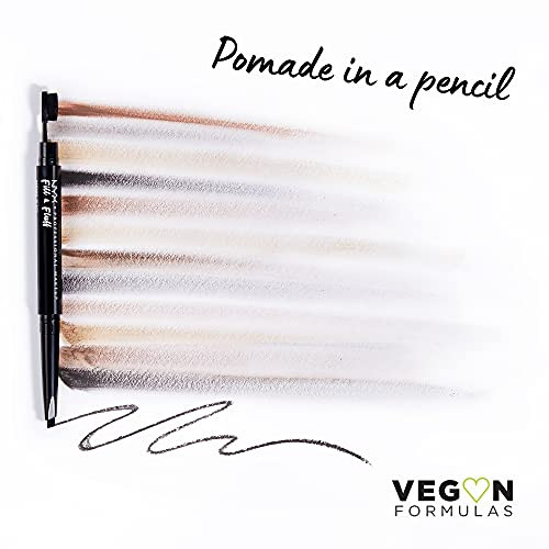 NYX PROFESSIONAL MAKEUP Fill & Fluff Eyebrow Pomade Pencil, Clear