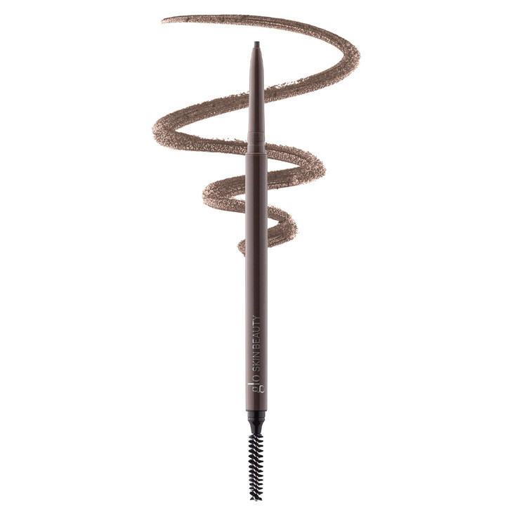 Glo Skin Beauty Precise Micro Browliner | Long-Lasting, Wax-Based Formula Glides On Skin and Shapes Your Brows, (Raven)