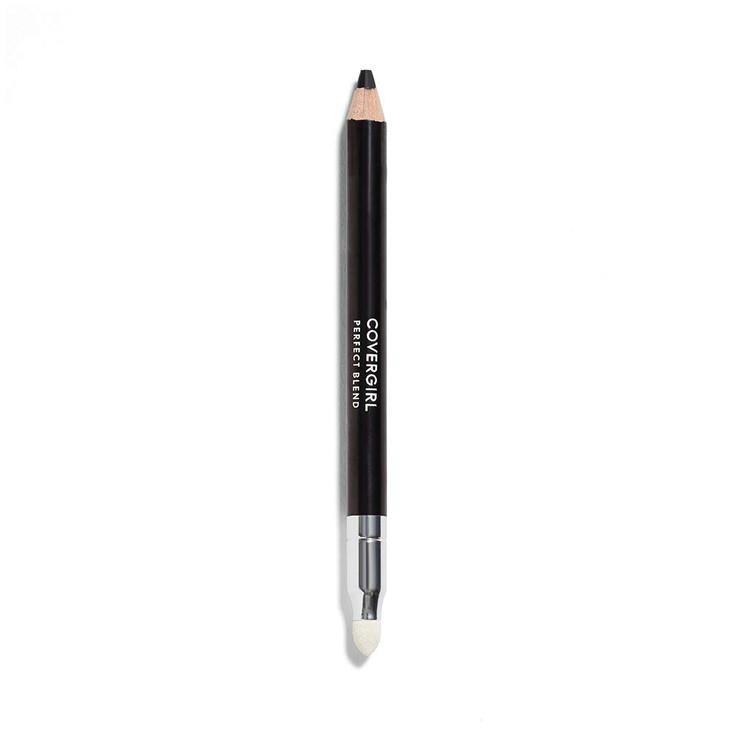 COVERGIRL Perfect Blend Eyeliner Pencil, Basic Black, 1 Count (.03 oz), Eyeliner Pencil with Blending Tip For Precise or Smudged Look (packaging may