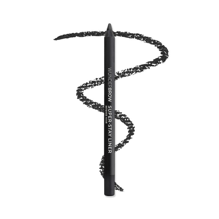 Wunderbrow Super Stay Eyeliner Pencil, Waterproof and Smudge-Proof, Shade: Intense Noir