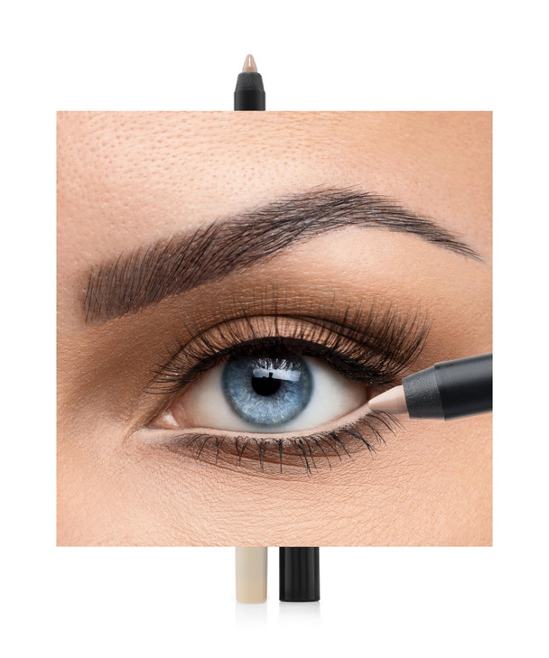 K7L Eyeliner In Creamy Nude Color, Brightening Eye Liner for Bigger, Brighter, More Open Eyes In Seconds, Waterproof and Smudgeproof Makeup